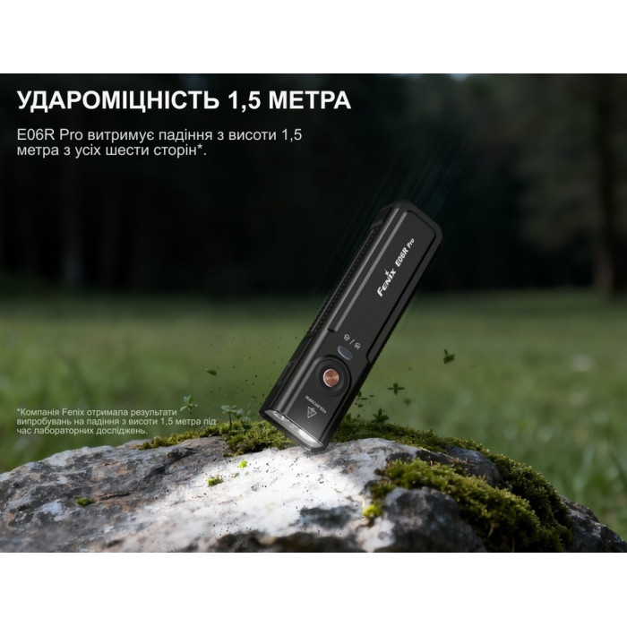 Ліхтар Fenix E06R PRO, Black (E06RPROB)