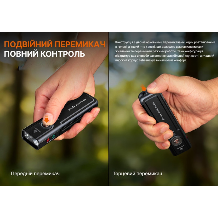 Фонарь Fenix E06R PRO RG, Orange (E06RPRORGO)