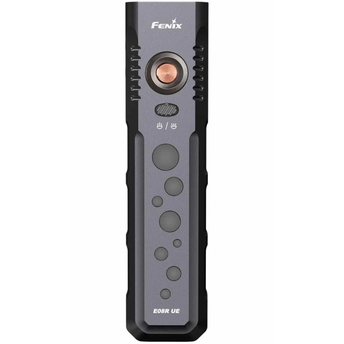 Фонарь наключный Fenix E08R UE, Black (E08RUEB)