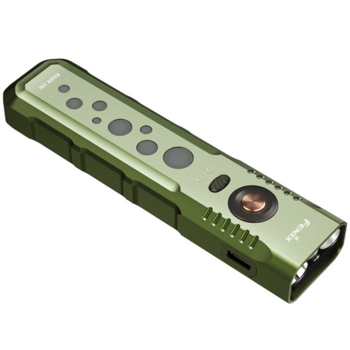 Фонарь наключный Fenix E08R UE, OD Green (E08RUEG)