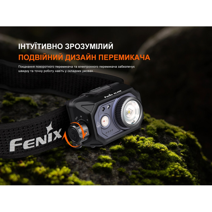 Налобный фонарь с бесконтактным датчиком Fenix HL45R LED (HL45RLED)