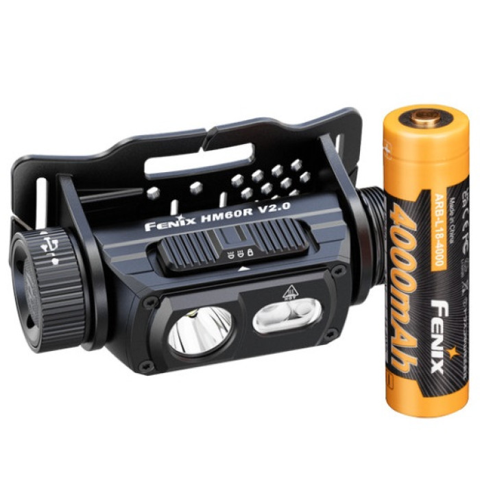 Налобний ліхтар Fenix HM60R V2.0 (HM60RV20)