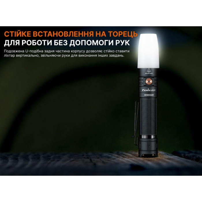 Фонарь ручной Fenix LD31R Renegade (LD31RR)
