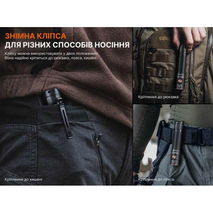 Фонарь ручной Fenix LD31R Renegade (LD31RR)