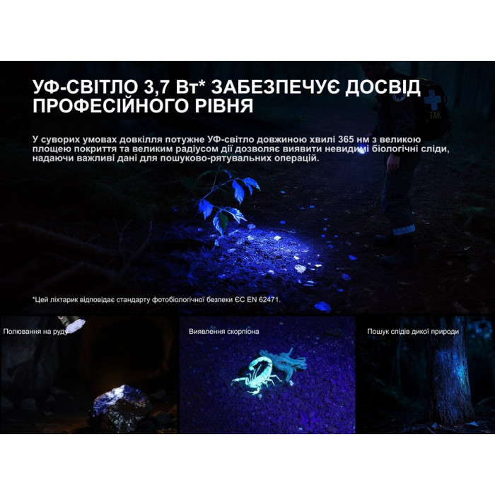 Фонарь ручной Fenix LR35R PRO (LR35RPRO)