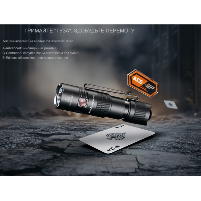 Фонарь ручной Fenix PD26R ACE (PD26RACE)