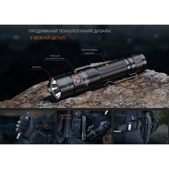 Ліхтар ручний Fenix PD35R ACE + Ліхтар наключний CL01 Orange, Limited Edition (PD35RACE-CL01O)