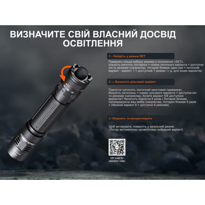 Ліхтар ручний Fenix PD45R ACE (PD45RACE)