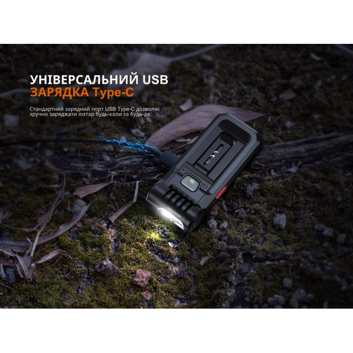 Фонарь ручной Fenix SW05R-RED LED Black (SW05R-RL)
