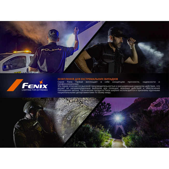 Фонарь ручной Fenix SW05R-UV LED Black (SW05R-UVL)
