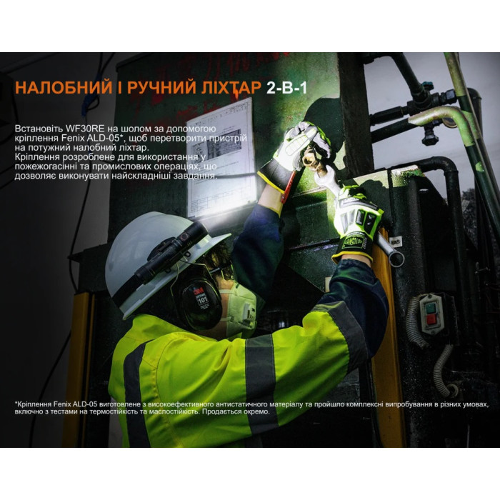 Ліхтар ручний вибухозахищений Fenix WF30RE Spark (Spark)