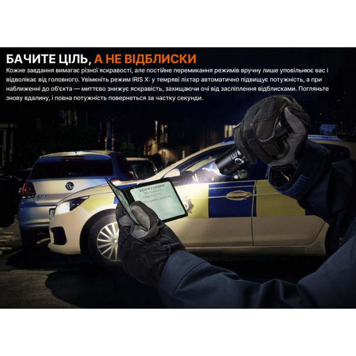 Фонарь ручной тактический Fenix TK15R (TK15R)