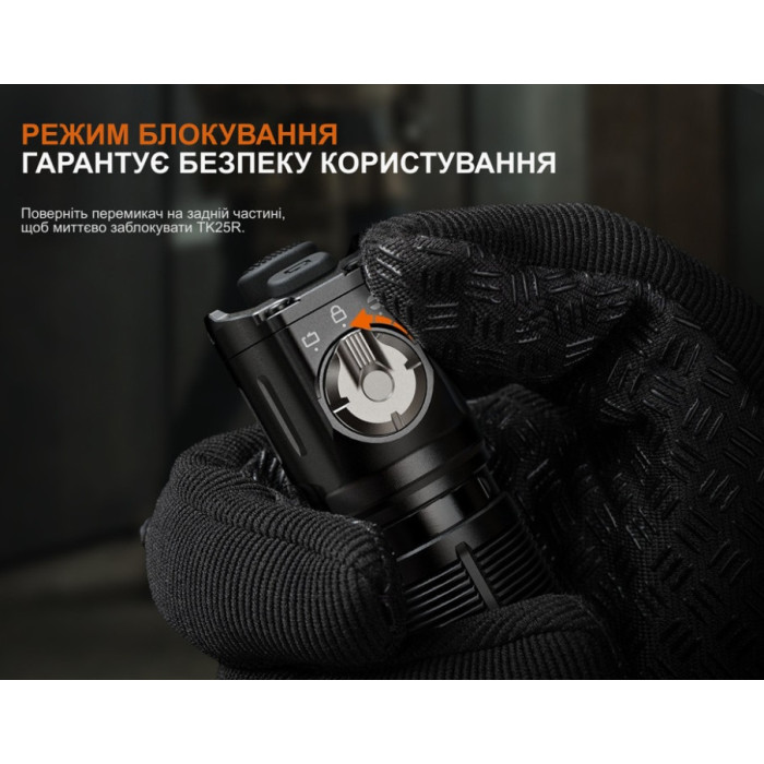 Фонарь ручной Fenix TK25R (TK25R)