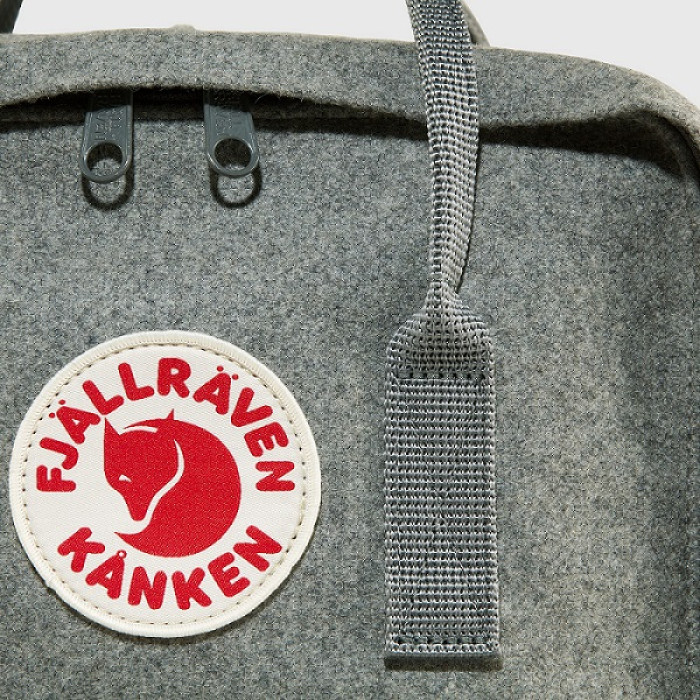 Рюкзак Fjallraven Kanken Re-Wool Laptop 15" Red/Black (23328.320-550)