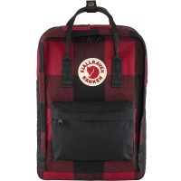 Рюкзак Fjallraven Kanken Re-Wool Laptop 15" Red/Black (23328.320-550)