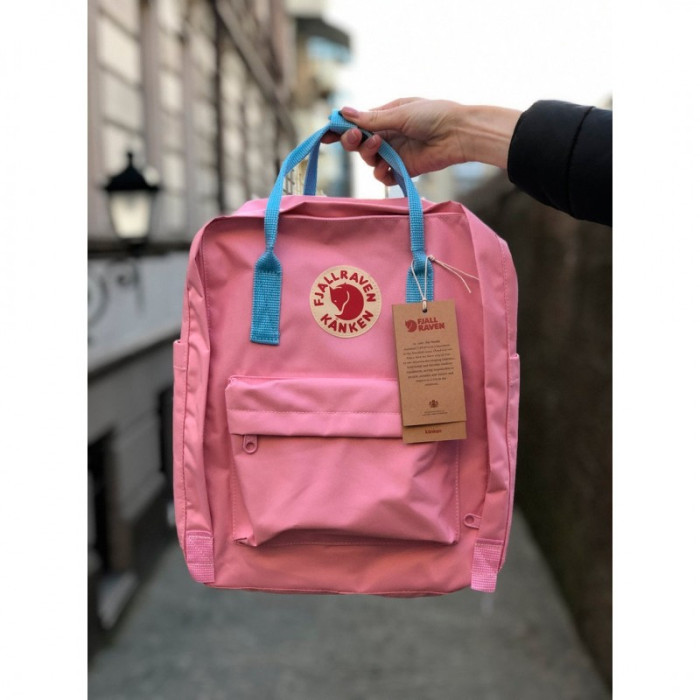 Рюкзак Fjallraven Kanken Pink/Air Blue (23510.312-508)