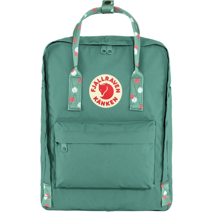 Рюкзак Fjallraven Kanken Frost Green/Confetti Pattern (23510.664-916)