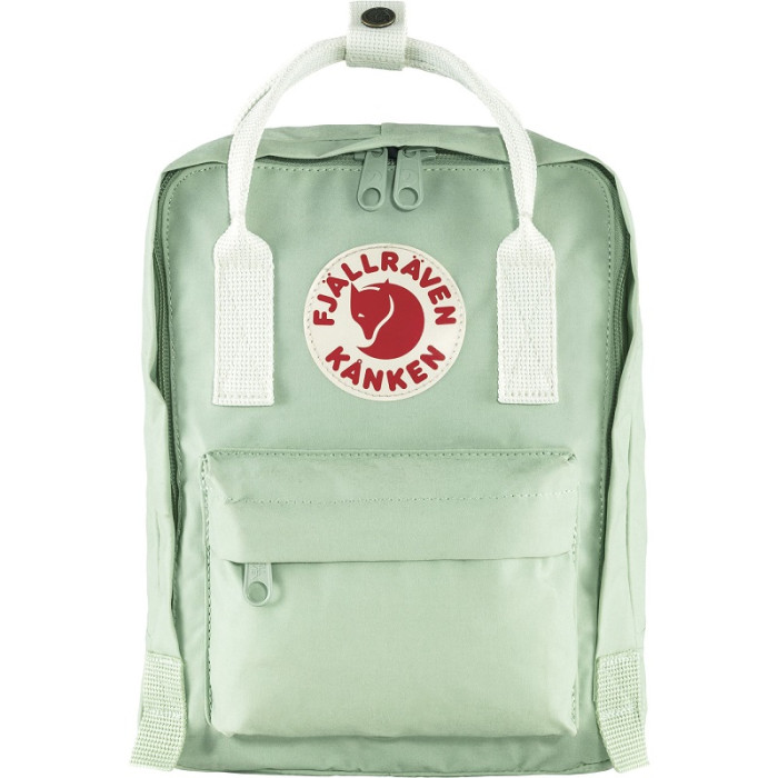 Рюкзак Fjallraven Kanken Mini Mint Green/Cool White (23561.600-106)