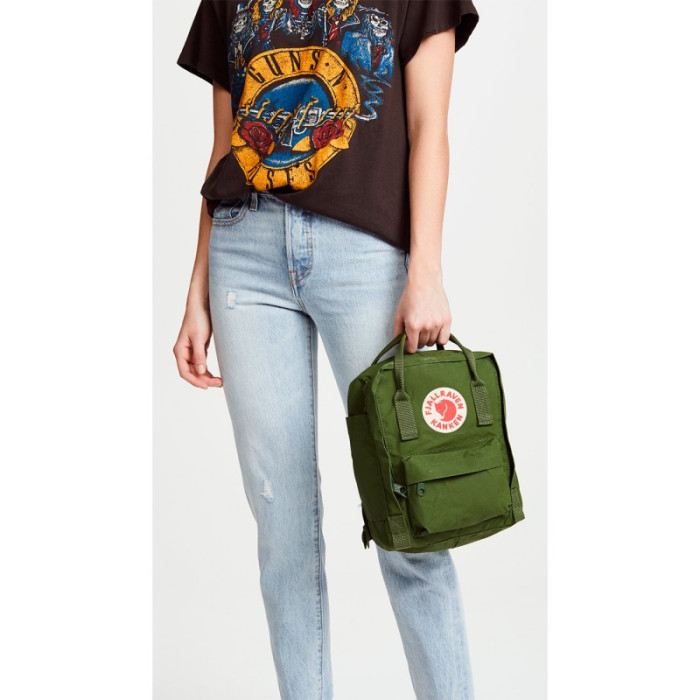 Рюкзак Fjallraven Kanken Mini Leaf Green (23561.615)