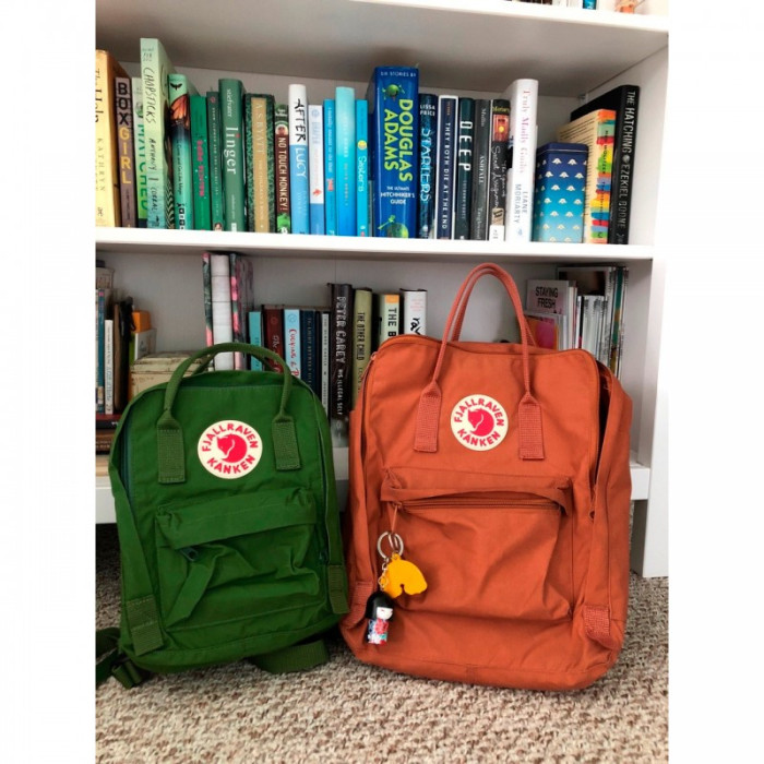 Рюкзак Fjallraven Kanken Mini Leaf Green (23561.615)