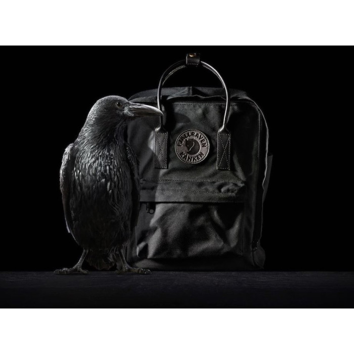 Рюкзак Fjallraven Kanken No.2 Black Black (23567.550)