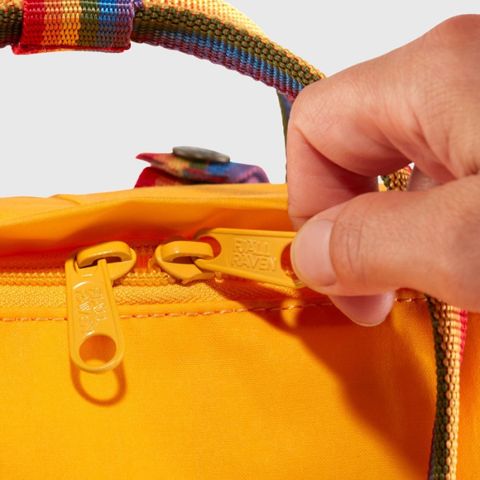 Рюкзак Fjallraven Kanken Rainbow Burnt Orange/Rainbow Pattern (23620.212-907)