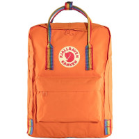 Рюкзак Fjallraven Kanken Rainbow Burnt Orange/Rainbow Pattern (23620.212-907)