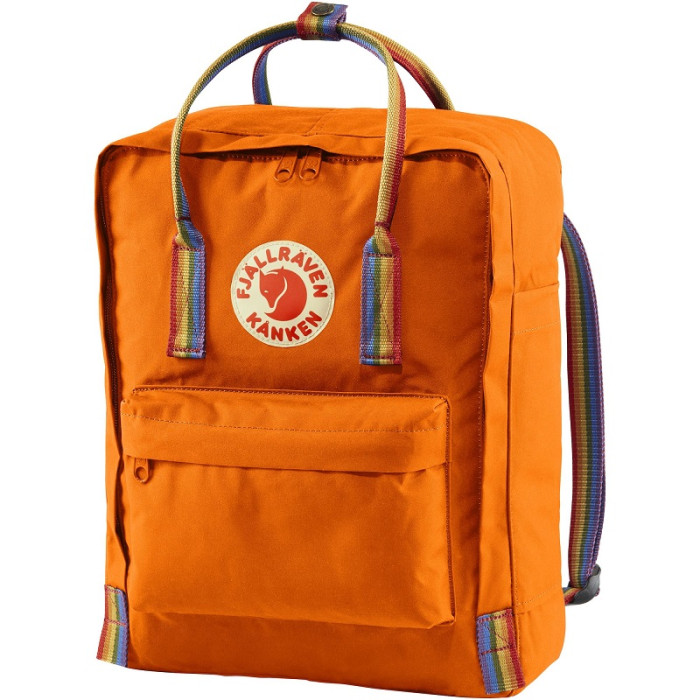 Рюкзак Fjallraven Kanken Rainbow Burnt Orange/Rainbow Pattern (23620.212-907)