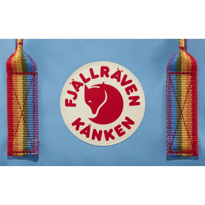 Рюкзак Fjallraven Kanken Rainbow Air Blue/Rainbow Pattern (23620.508-907)