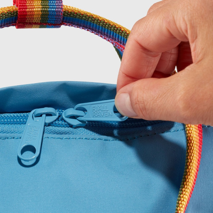 Рюкзак Fjallraven Kanken Rainbow Air Blue/Rainbow Pattern (23620.508-907)