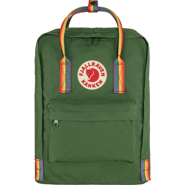 Рюкзак Fjallraven Kanken Rainbow Spruce Green/Rainbow Pattern (23620.621-907)