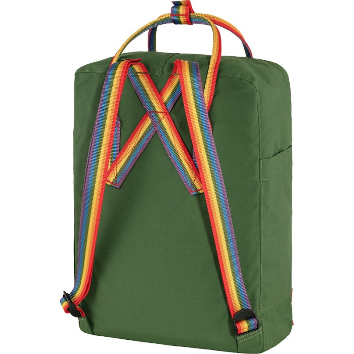 Рюкзак Fjallraven Kanken Rainbow Spruce Green/Rainbow Pattern (23620.621-907)