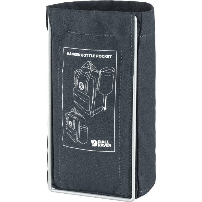 Навісна кишеня для пляшок Fjallraven Kanken Bottle Pocket Navy (23793.560)