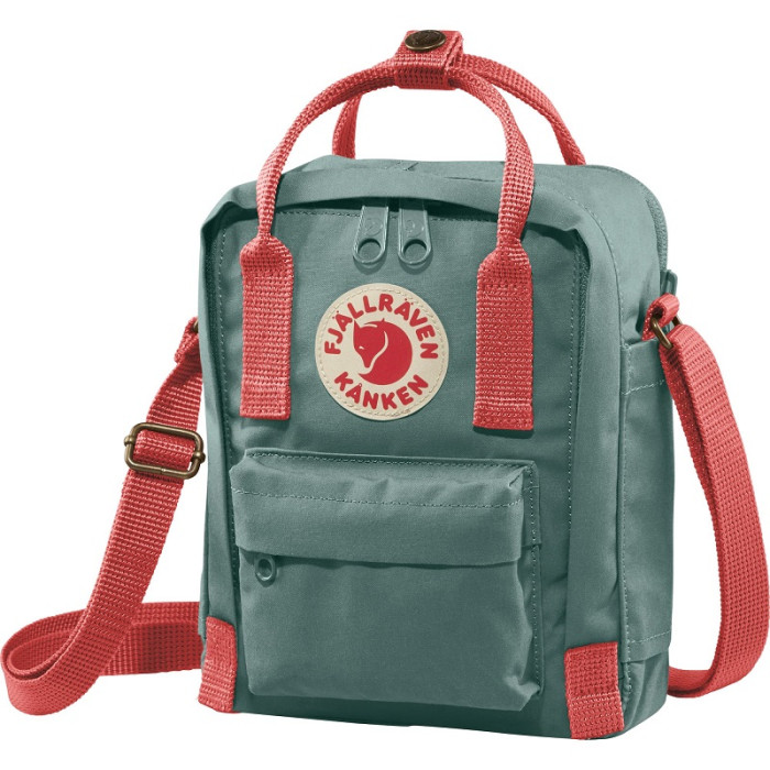 Сумка Fjallraven Kanken Sling Frost Green/Peach Pink (23797.664-319)