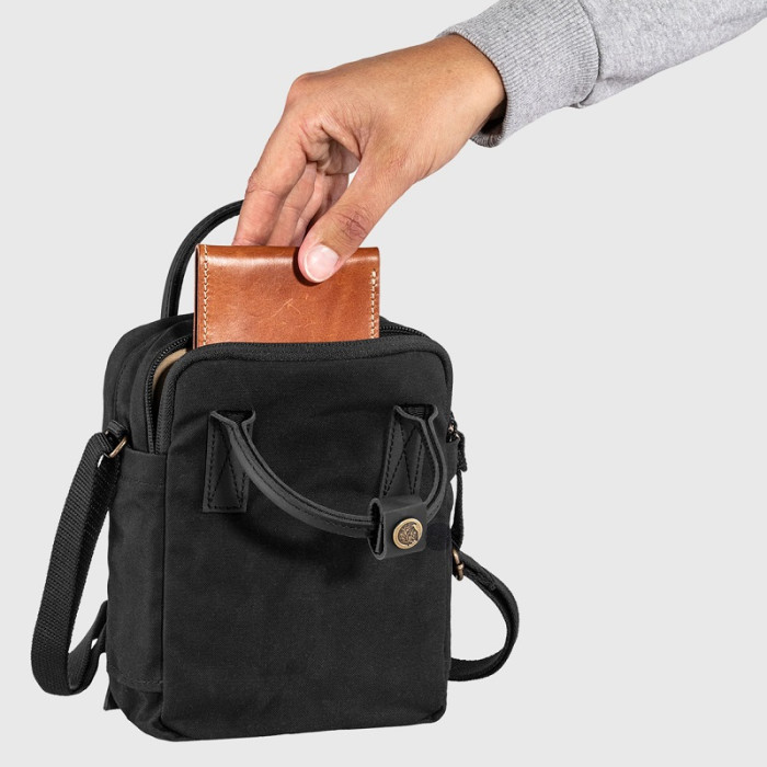 Сумка Fjallraven Kanken No.2 Black Sling Black (23799.550)