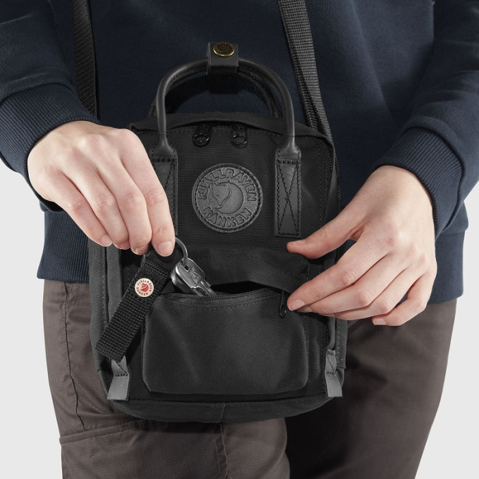 Сумка Fjallraven Kanken No.2 Black Sling Black (23799.550)
