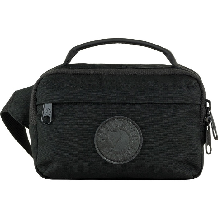 Сумка на пояс Fjallraven Kanken No.2 Black Hip Pack Black (23800.550)