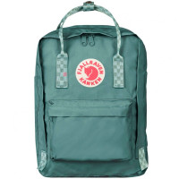 Рюкзак Fjallraven Kanken Laptop 13" Frost Green/Chess Pattern (27171.664-904)