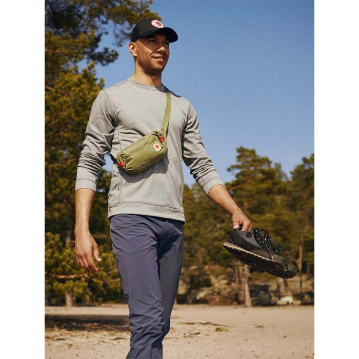 Бейсболка Fjallraven 1960 Logo Langtradarkeps, Deep Forest (78138.662)