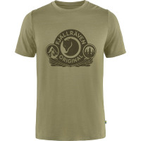 Футболка чоловіча Fjallraven Abisko Wool Classic SS Light Olive (84117.622)