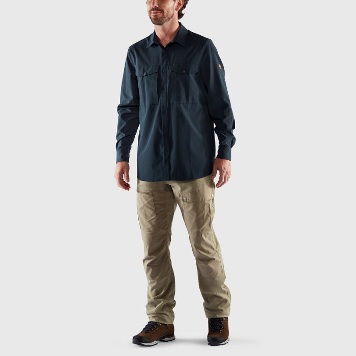 Сорочка чоловіча Fjallraven Abisko Trekking Shirt Light Olive (87935.622)