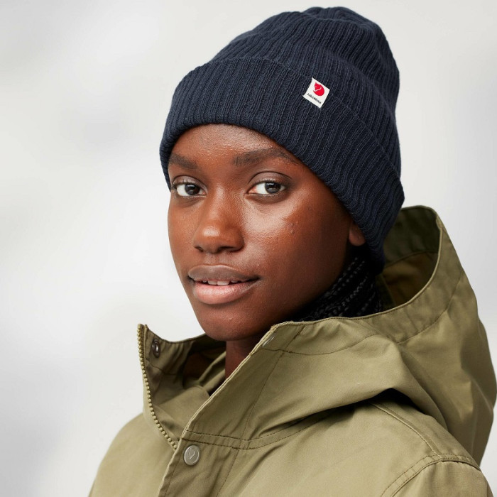 Шапка Fjallraven Fjallraven Rib Hat Dark Navy (13100184.555)