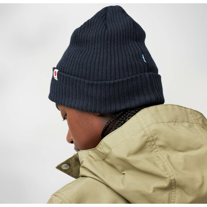 Шапка Fjallraven Fjallraven Rib Hat Dark Navy (13100184.555)