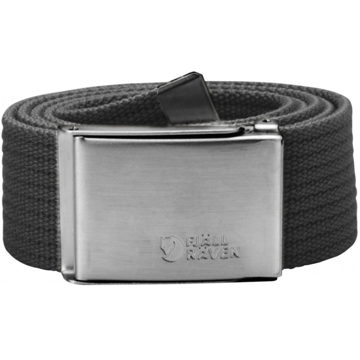 Ремень Fjallraven Canvas Belt Dark Grey (77029.030)
