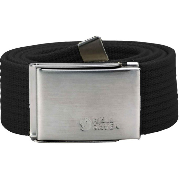 Ремінь Fjallraven Canvas Belt Black (77029.550)