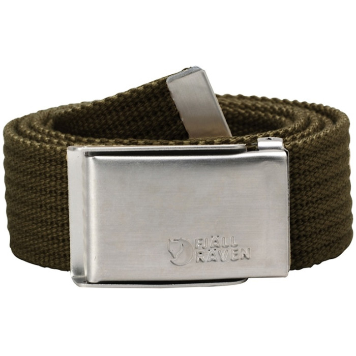 Ремінь Fjallraven Canvas Belt Dark Olive (77029.633)