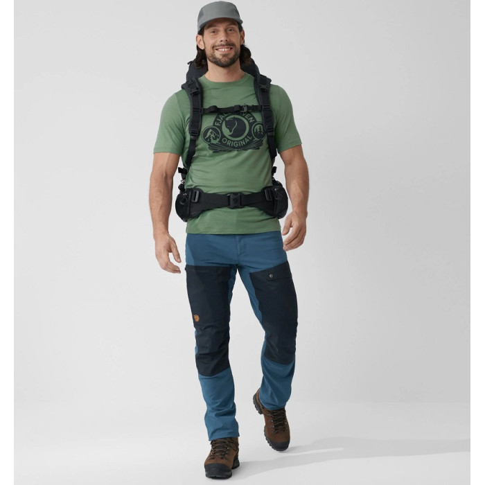 Штани чоловічі Fjallraven Abisko Midsummer Trs Long Dark Grey/Black (81152.030-550)