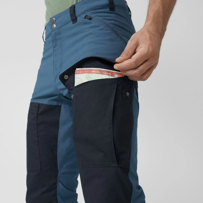 Штани чоловічі Fjallraven Abisko Midsummer Trs Long Dark Grey/Black (81152.030-550)