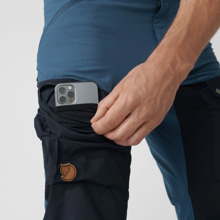 Штани чоловічі Fjallraven Abisko Midsummer Trs Long Dark Grey/Black (81152.030-550)