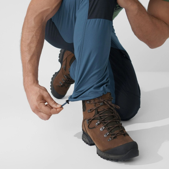 Штани чоловічі Fjallraven Abisko Midsummer Trs Long Dark Grey/Black (81152.030-550)